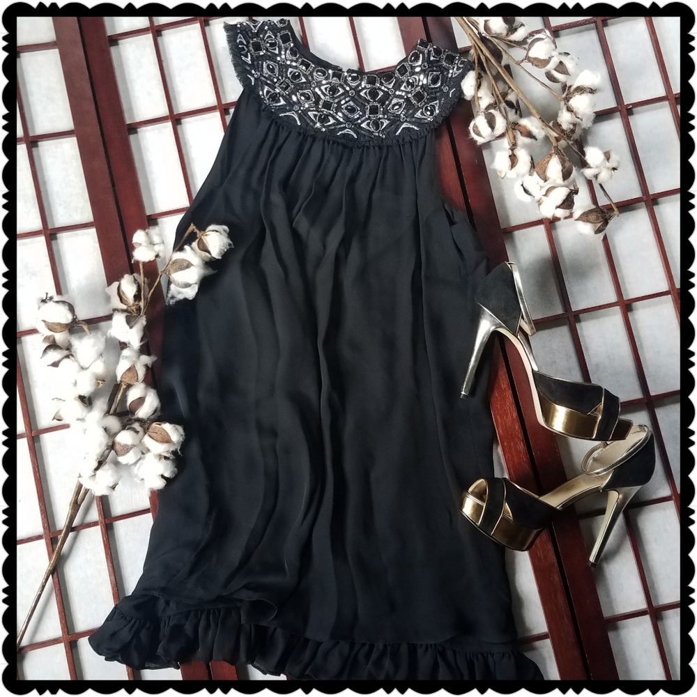 ALICE + OLIVIA NLACK DRESS SIZE XS
